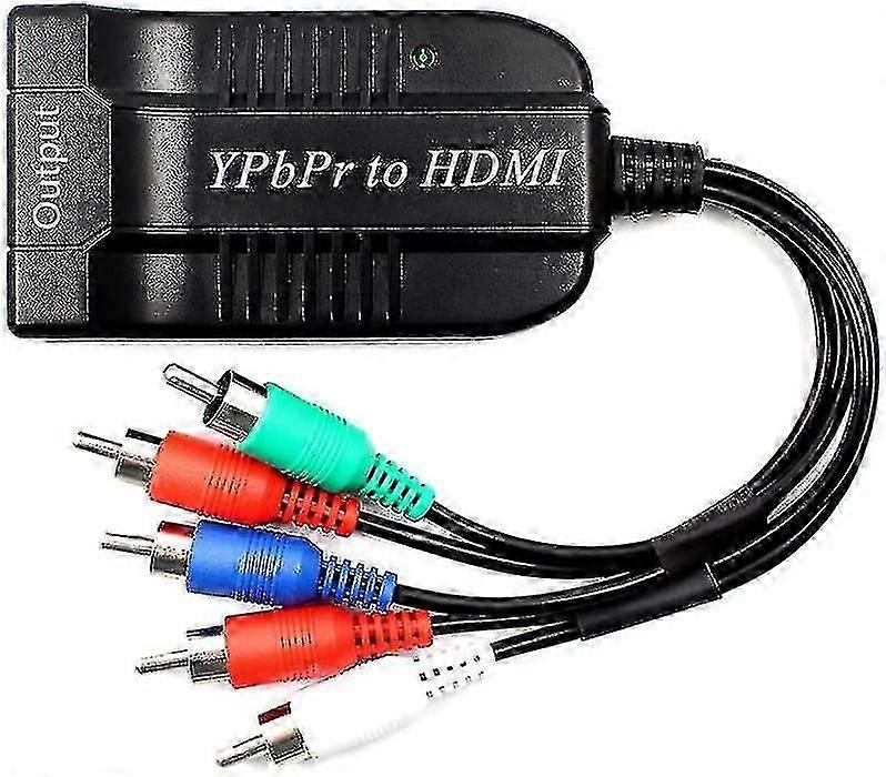 Ypbpr لتحويل HDMI محول ، مكونات إلى HDMI ، 5rca RGB Ypbpr لتحويل HDMI يدعم الفيديو والصوت 1080p