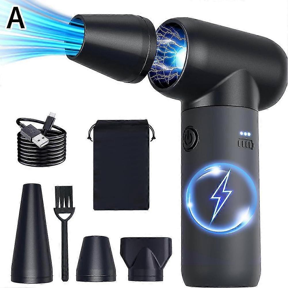 Fan Mini Turbo Jet Fan Handheld Brushless Motor Car Keyboard 2025