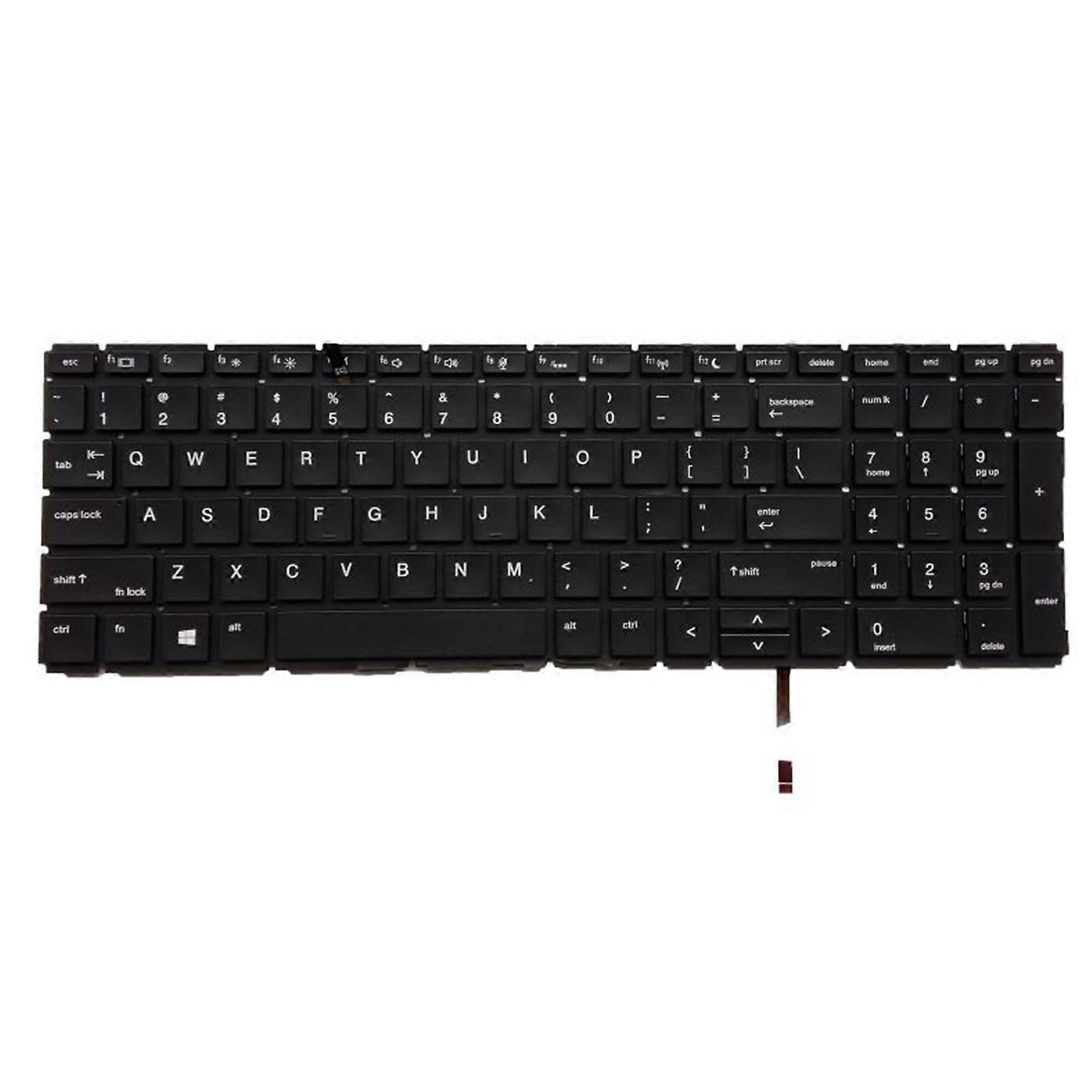 Replacement Keypad for HP ProBook 450 G6 455 G6 455R G6 HSN-Q25C Q22C Q17C Q16C Laptops US Layout English Keyboard