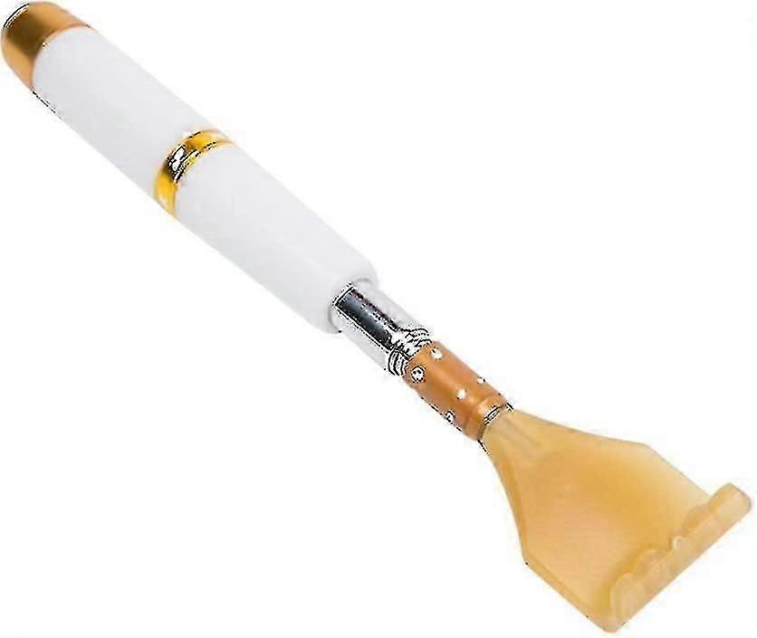 Extendable Back Scratcher Body Massager Tool White