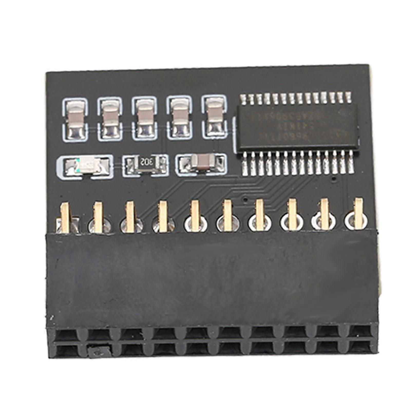 Modulo di sicurezza crittografico TPM 1.2 LPC 20Pin Processore di crittografia indipendente Modulo TPM 1.2 sicuro e stabile per PC