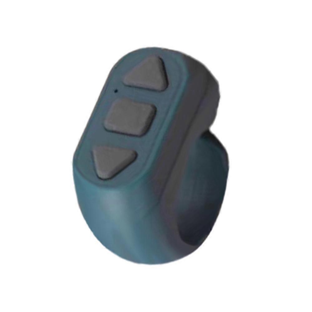 Fingertip Bluetooth Remote Control for Mobile Phone - Compact, Rechargeable Selfie & Video Tool