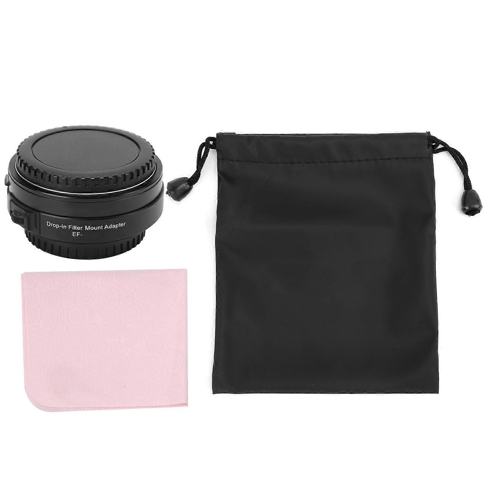 EF/EF-S to EOS/R Lens Mount Adapter - Autofocus, CPL Filter, IS Support, Durable Alloy