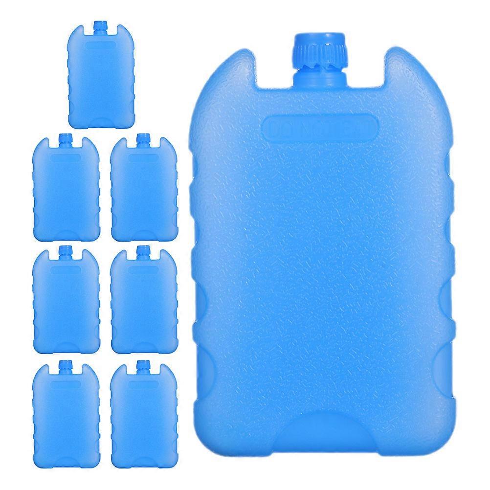 8pcs Reusable Ice Packs for Air Coolers, Medium Freezer Blocks for Office, Bedroom, Lunch Boxes, Camping – Optimal Cooling & Easy Maintenance