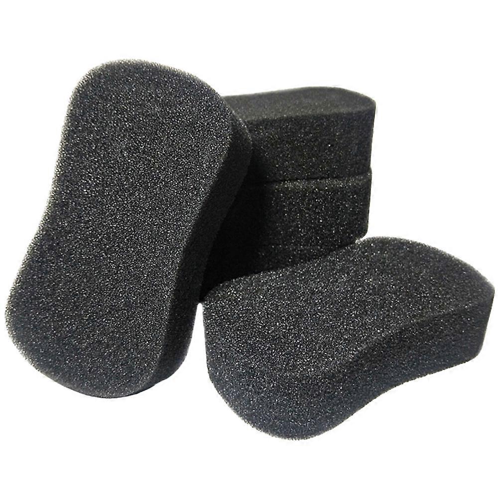 5 Black Sponges for Cleaning Horses Soft and Durable 5 Pieces