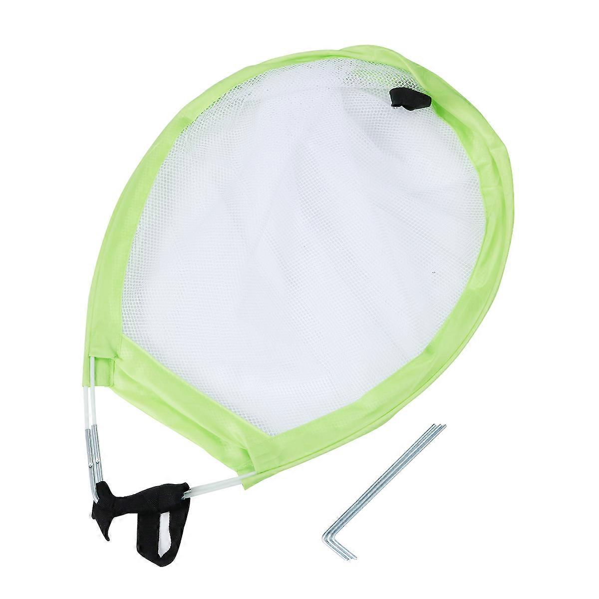 Mini Soccer Goal Net Portable Folding Green 97*63CM For Kids Outdoor Training Game 1Set