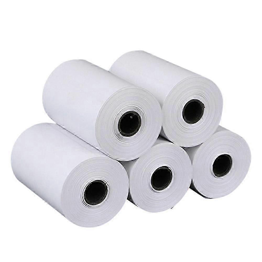 Thermal Paper Roll 57x30mm for Wrong Questions Notes Printing with Portable Mini Photo Printer 5 Rolls