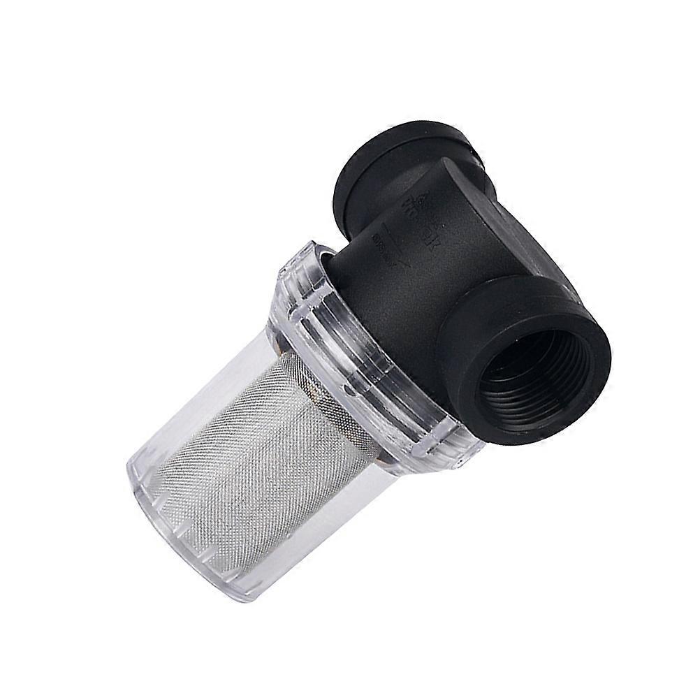 Pipeline Water Filter Plastic And Metal Material For Water Treatment Remove Particulate Matter 1Pack