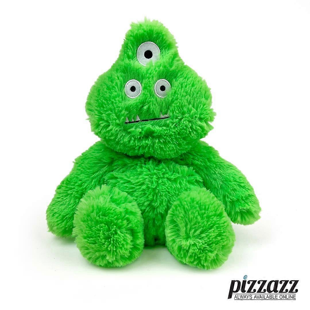 Warmies Microwavable & Chillable Soft Toy With Lavender Scent Green Monster Plush