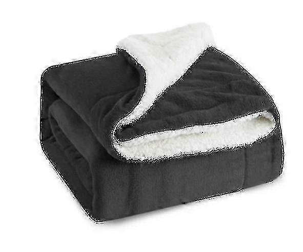 Lamb Woolen Double-sided Velvet Blanket