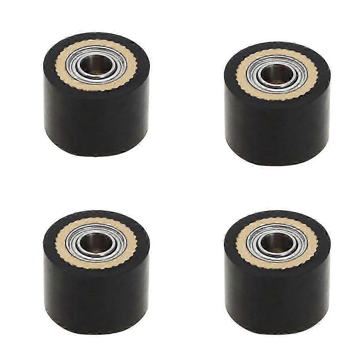 4pcs Pinch Roller 4x10x14mm Plotter Cutter Roller Paper Feed Roller for Mimaki CG Series Cutting Pl