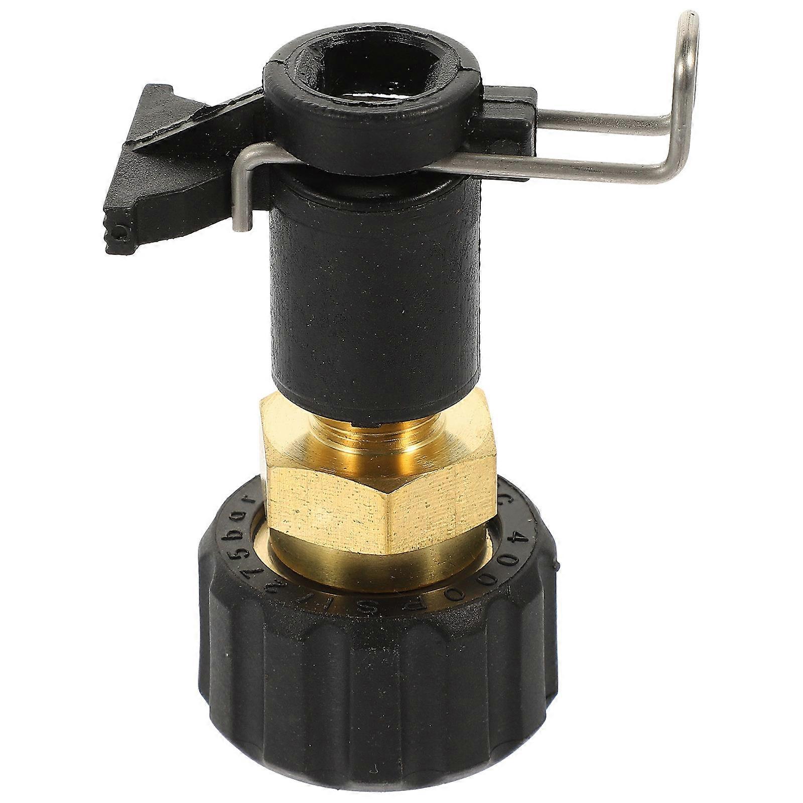 High Pressure Hose Washer Adapter Quick Connect Fitting Compact Nozzle Connector for Garden Watering Car Cleaning Compatible with Various