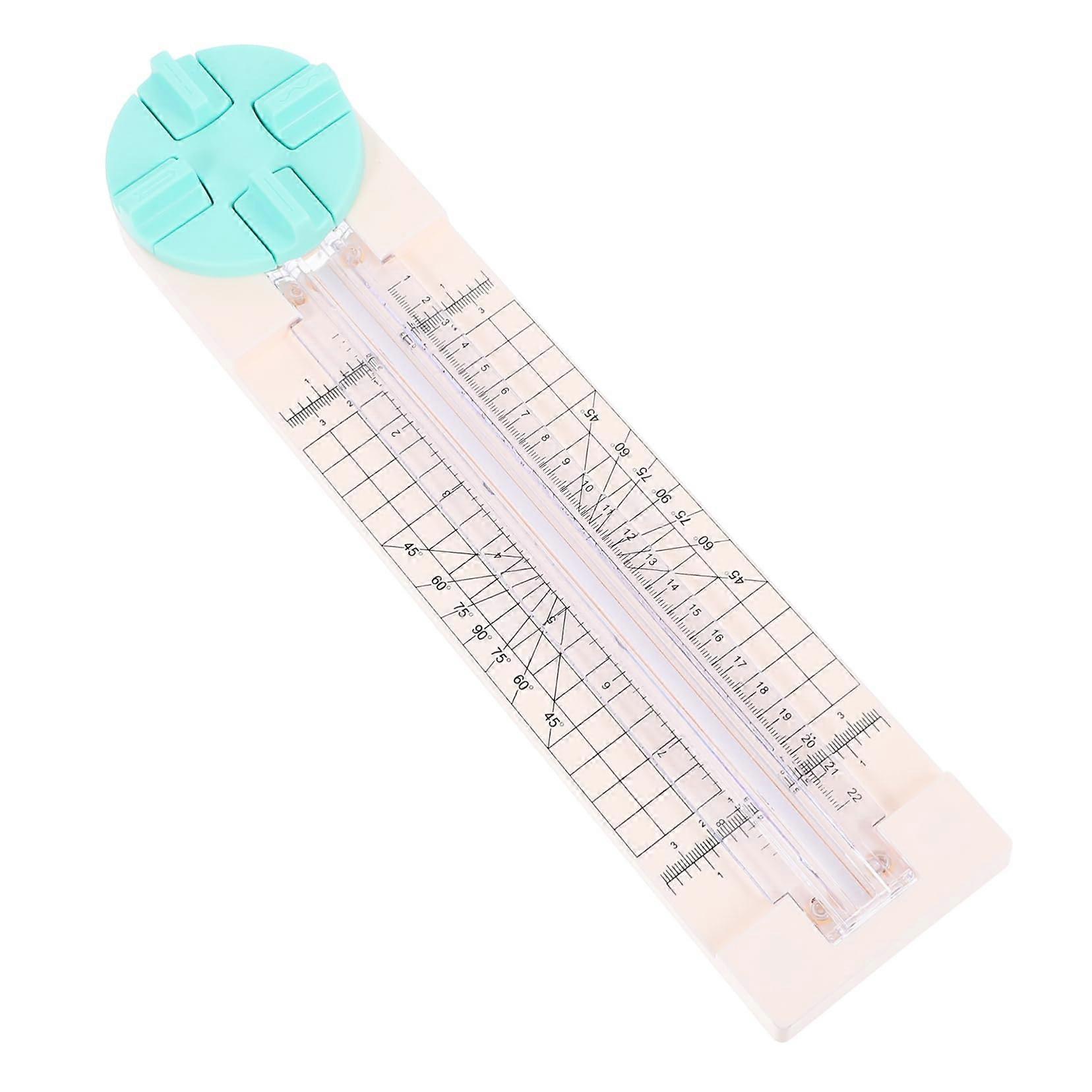 Paper Cutter for Crafting - Precision Edge Trimmer, Heavy-Duty Cardboard Cutting Tool, Scrapbooking Accessory, Straight Cuts