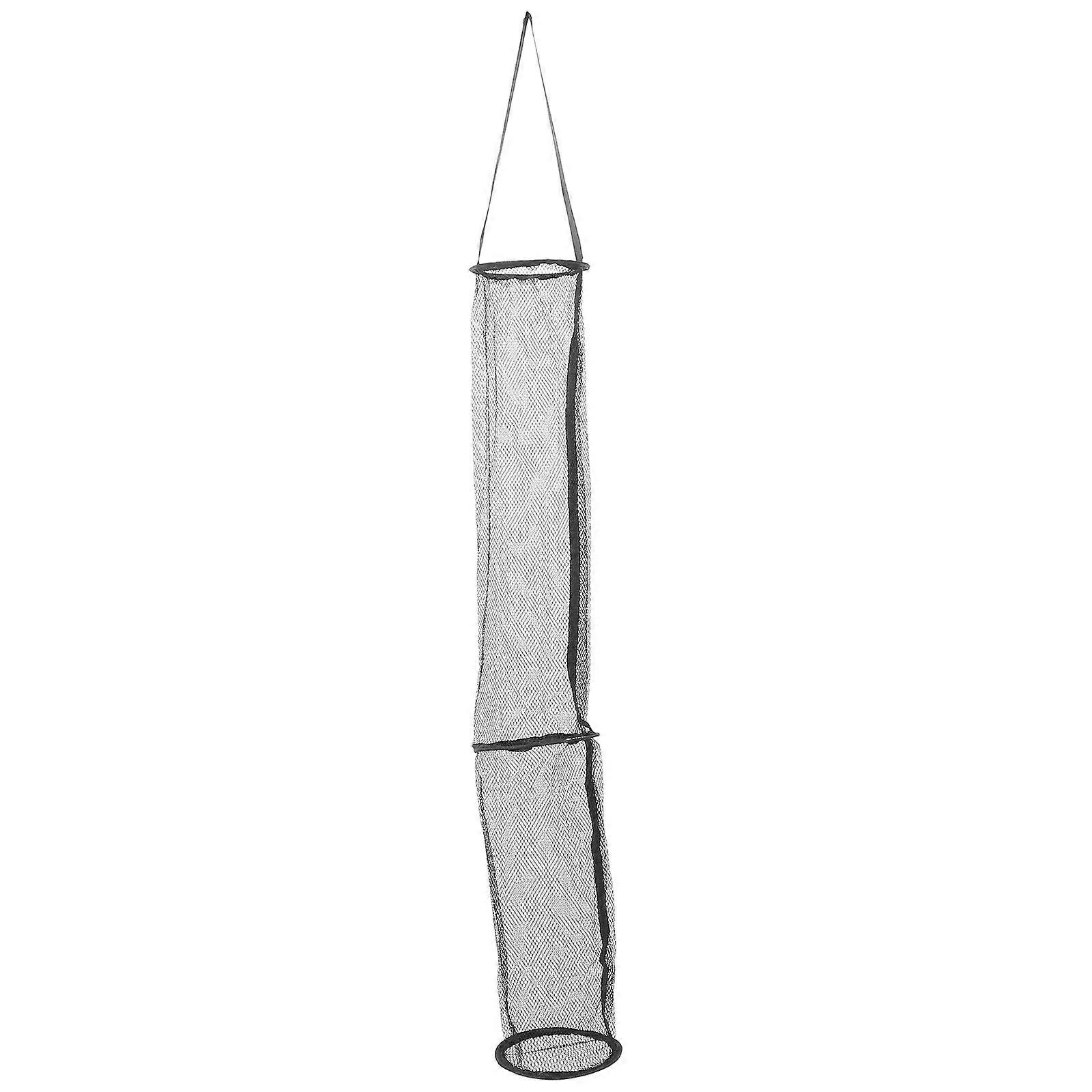 Reinforced Fishing Net Foldable Fishing Net Waterproof Handle Design For Live Fish Storage 1Pack
