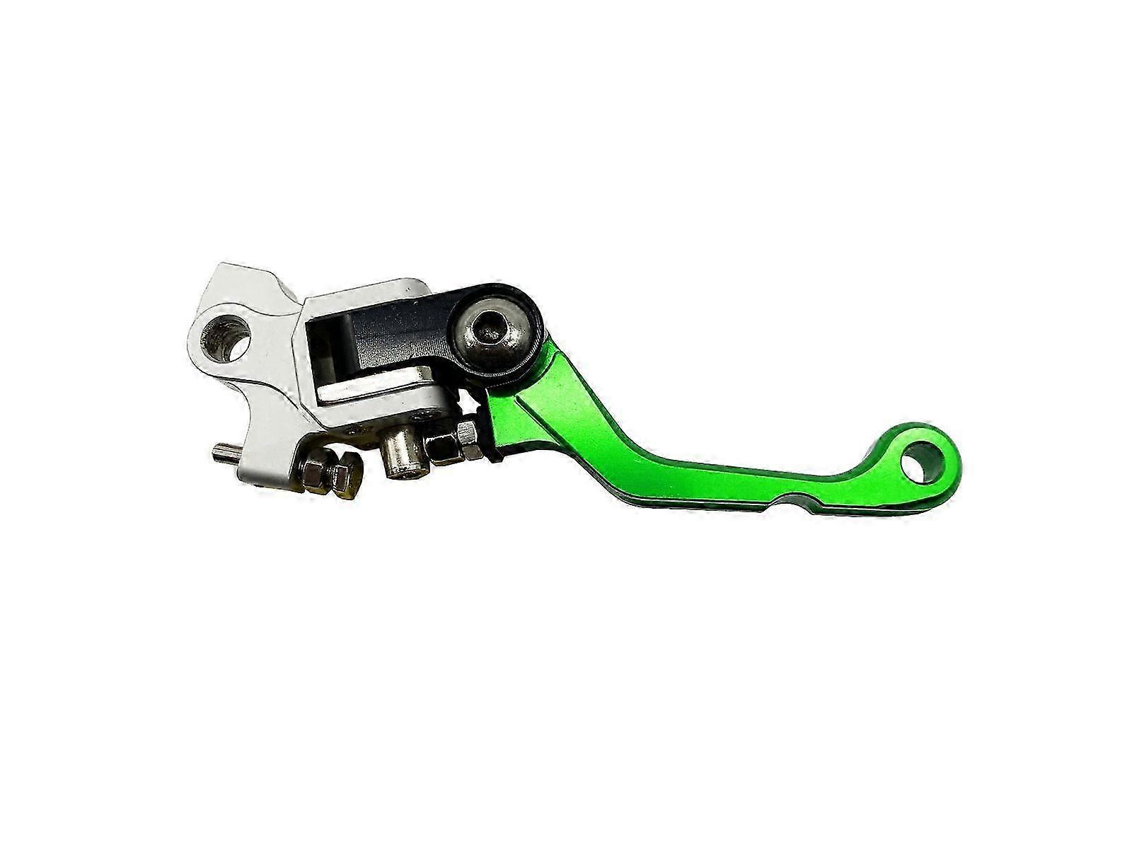 Motorcycle Handlebar, Off-Road Vehicle Cnc Modified Brake, Brake Clutch Handlebar, Anti-Drop Brake Handlebar, Folding Brake Pump Green Kailin Brake Le