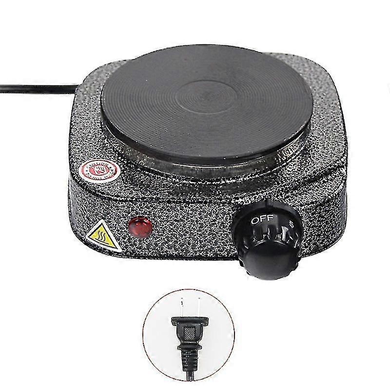 Electric Coil Hot Plate with Power Indicator Lights, 110V-220V, 550W
