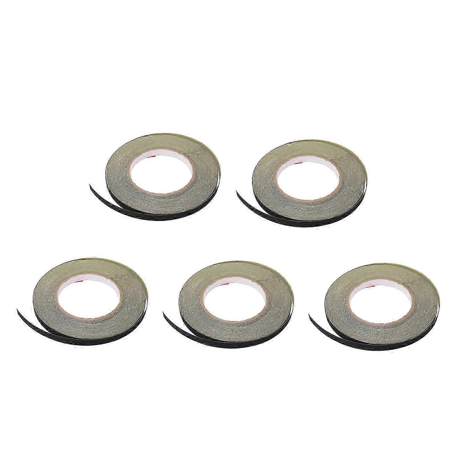 5 Pcs Insulation Tape 0.22mm Thickness 10mm Width 30m Length Suitable for Electrical Appliances