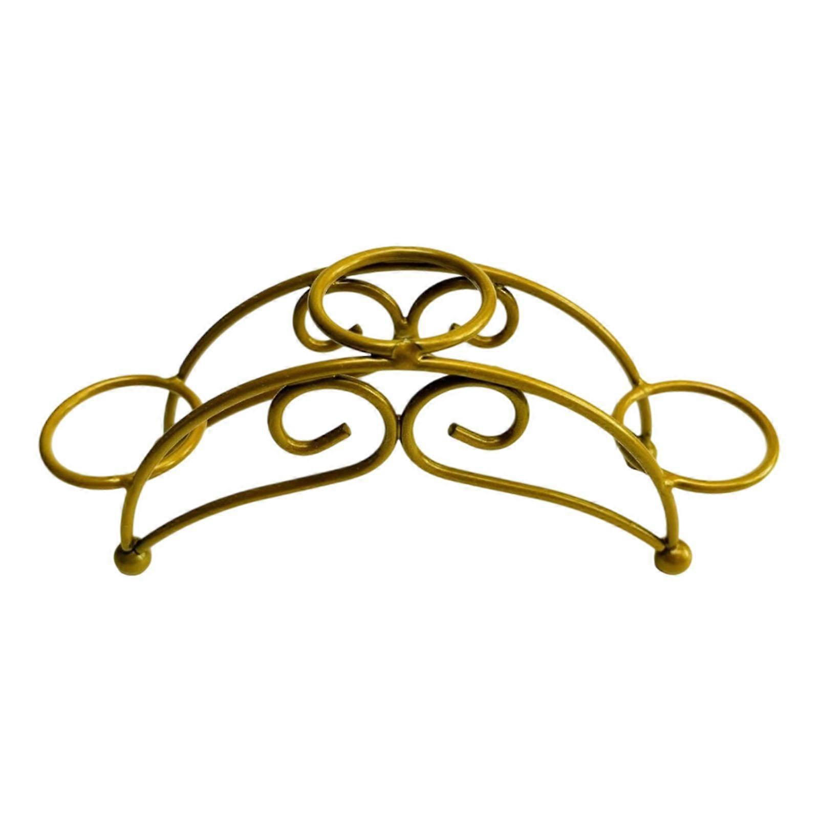 Crystal Ball Rack Display Base Practical Spheres Metal Base Sphere Stone Support