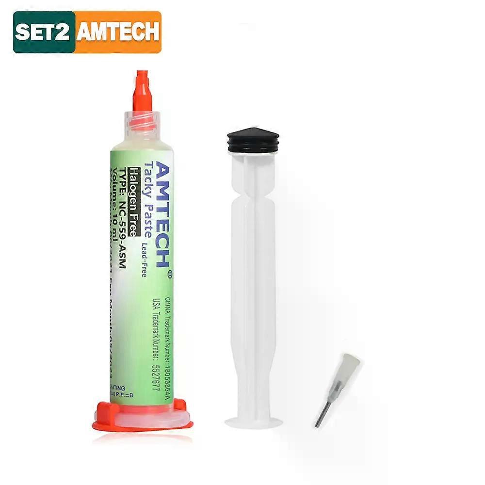 حرفية أصلية Amtech Nc 559 تدفق اللحام تدفق 10 مل حقنة تدفق للحام واللحام لأدوات الإلكترونيات &BGA SMD PCB REPAIR