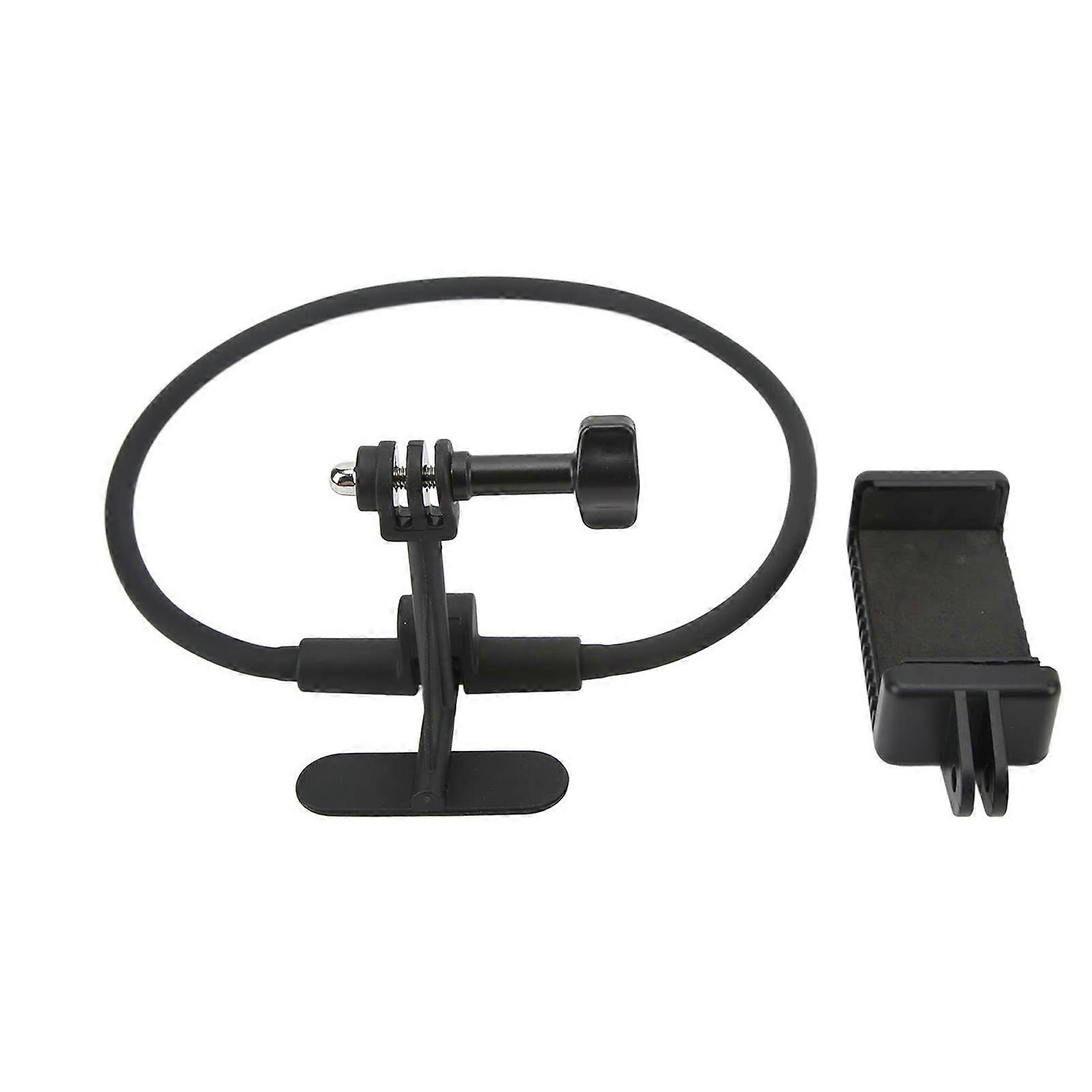 Mounting action camera holder Flexible firstperson magnetic selfie holder with phone clip