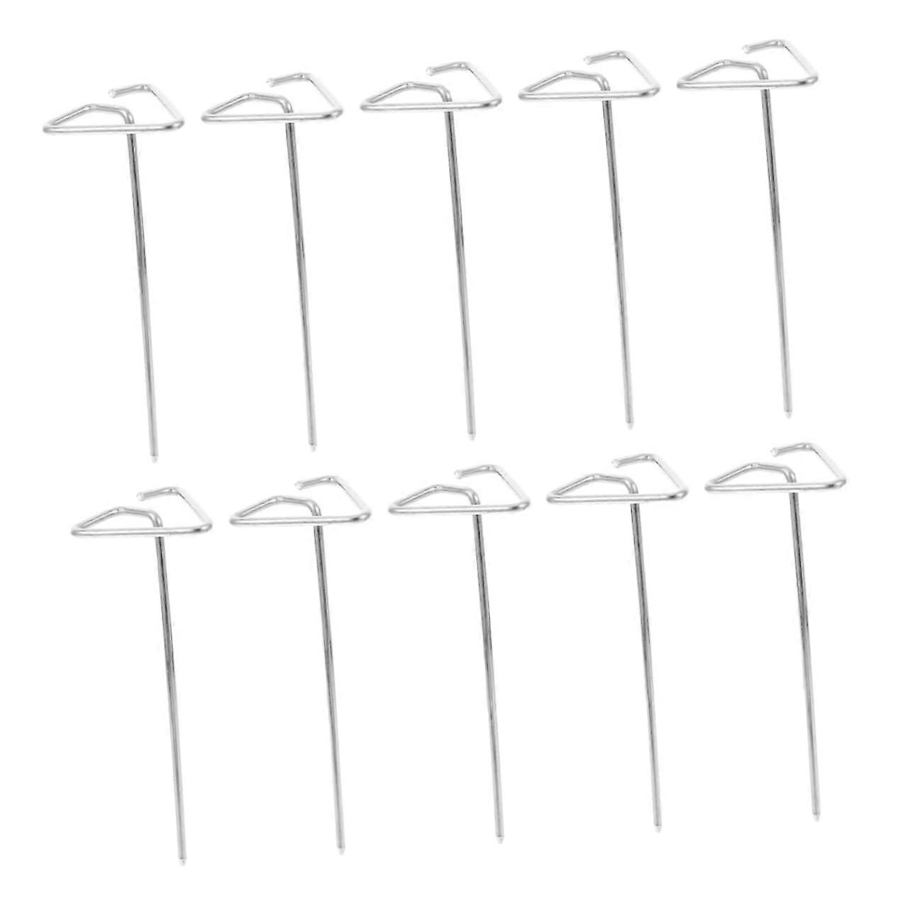 20 Stainless Steel 304 Kebab Skewers for BBQ, Grill Accessories for Meat and Vegetables, Camping and Picnic Use