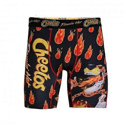 Odd Sox Mens Boxers Cheetos Flamin Hot - Large