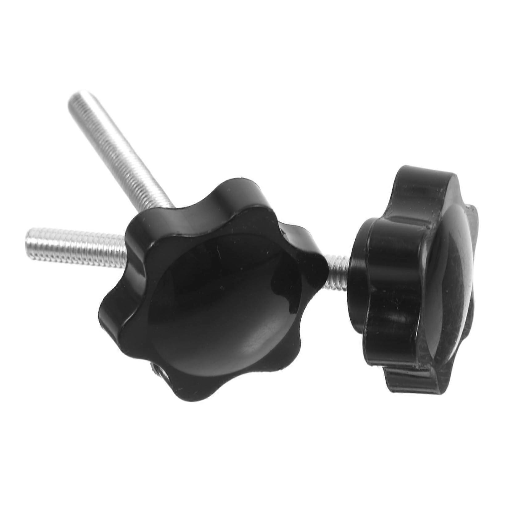 Thread Replacement Star Hand Knob Set for Walking Aid Buttons, Easy Hand Tightening, Durable Accessory Compatible with Mobility Aids