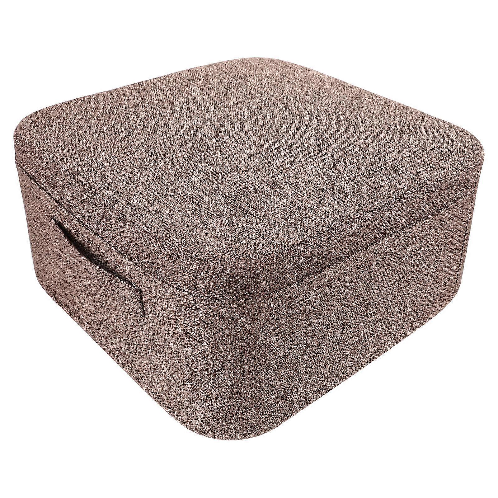 Comfortable Square Japanese Tatami Cushion Coffee 39x39cm Thickened Design 1Pcs