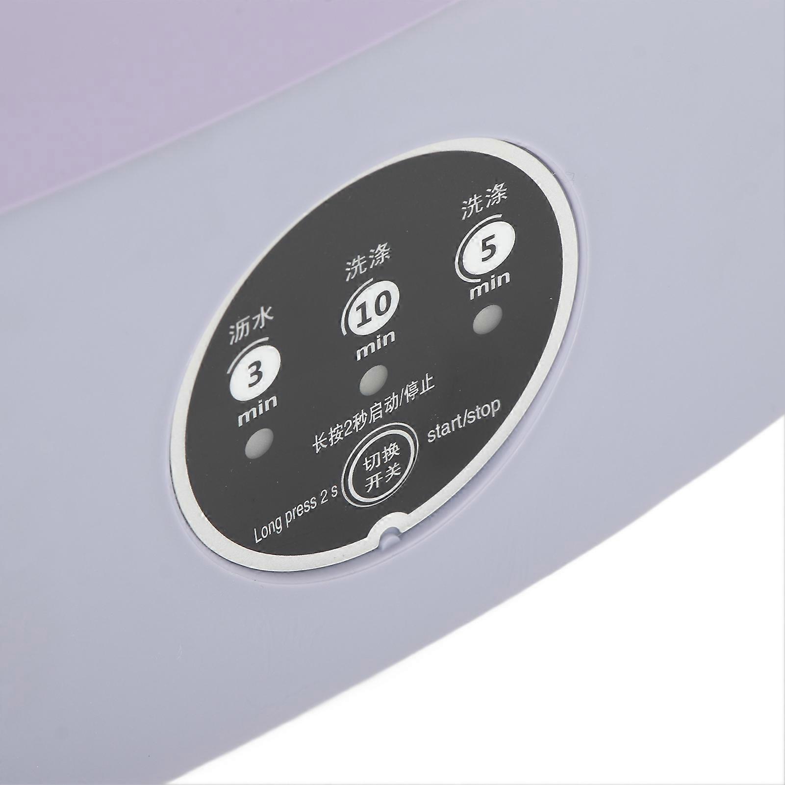 8L Mini Foldable Washing Machine Portable Underwear Laundry Machine for Dormitory Apartment Hotels 110‑
