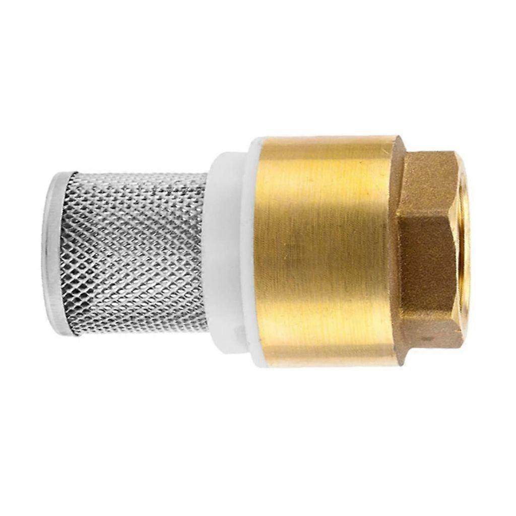 Slim Designs Vertical Foot Valves with Filter Efficient Water Flows 1/3/4inch