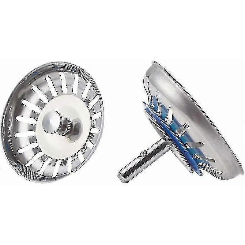 304 Stainless Steel Sink Strainer - Durable Kitchen Drain Stopper