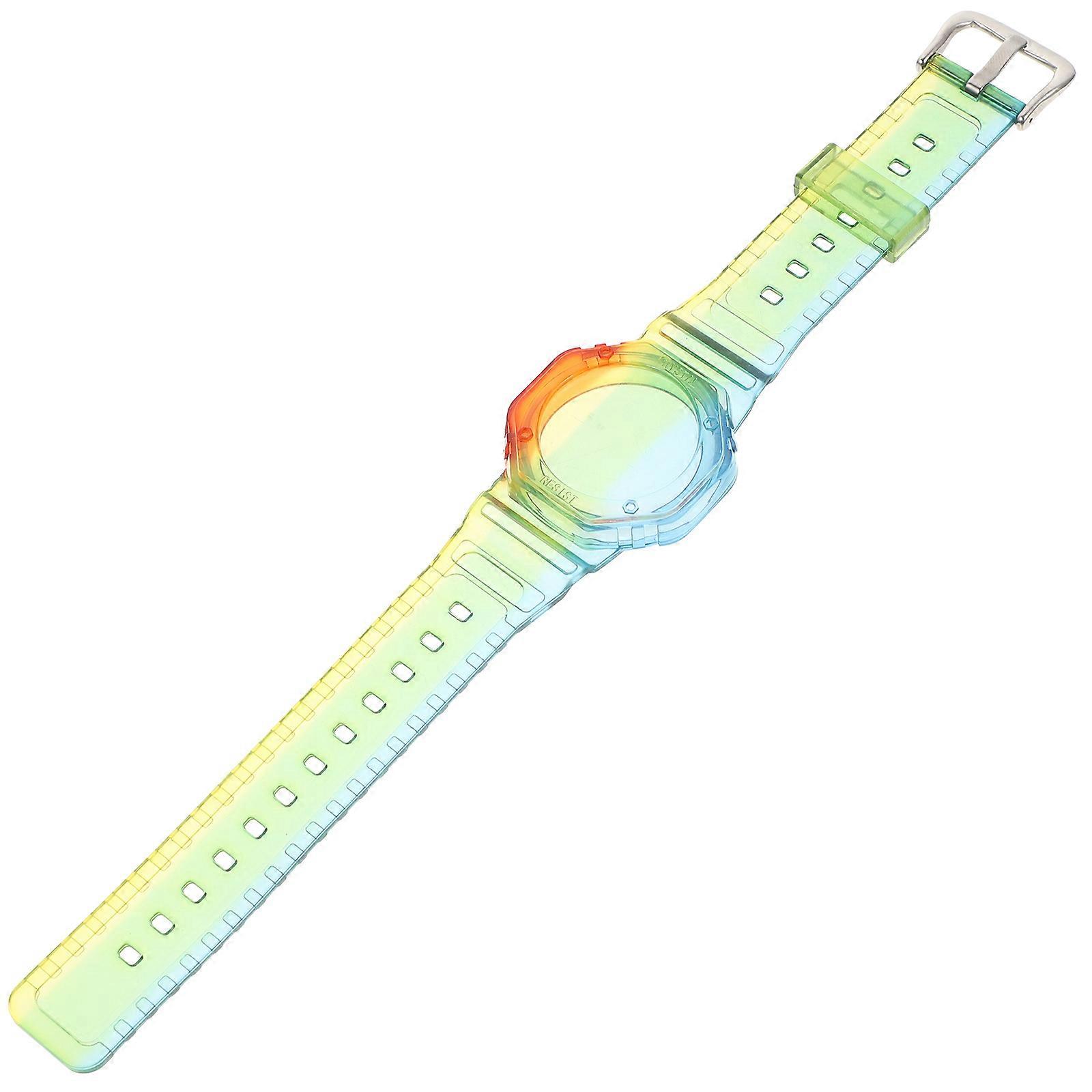 Durable TPU and Stainless Steel Watch Bracket for Tracker with Adjustable Buckle and Precise