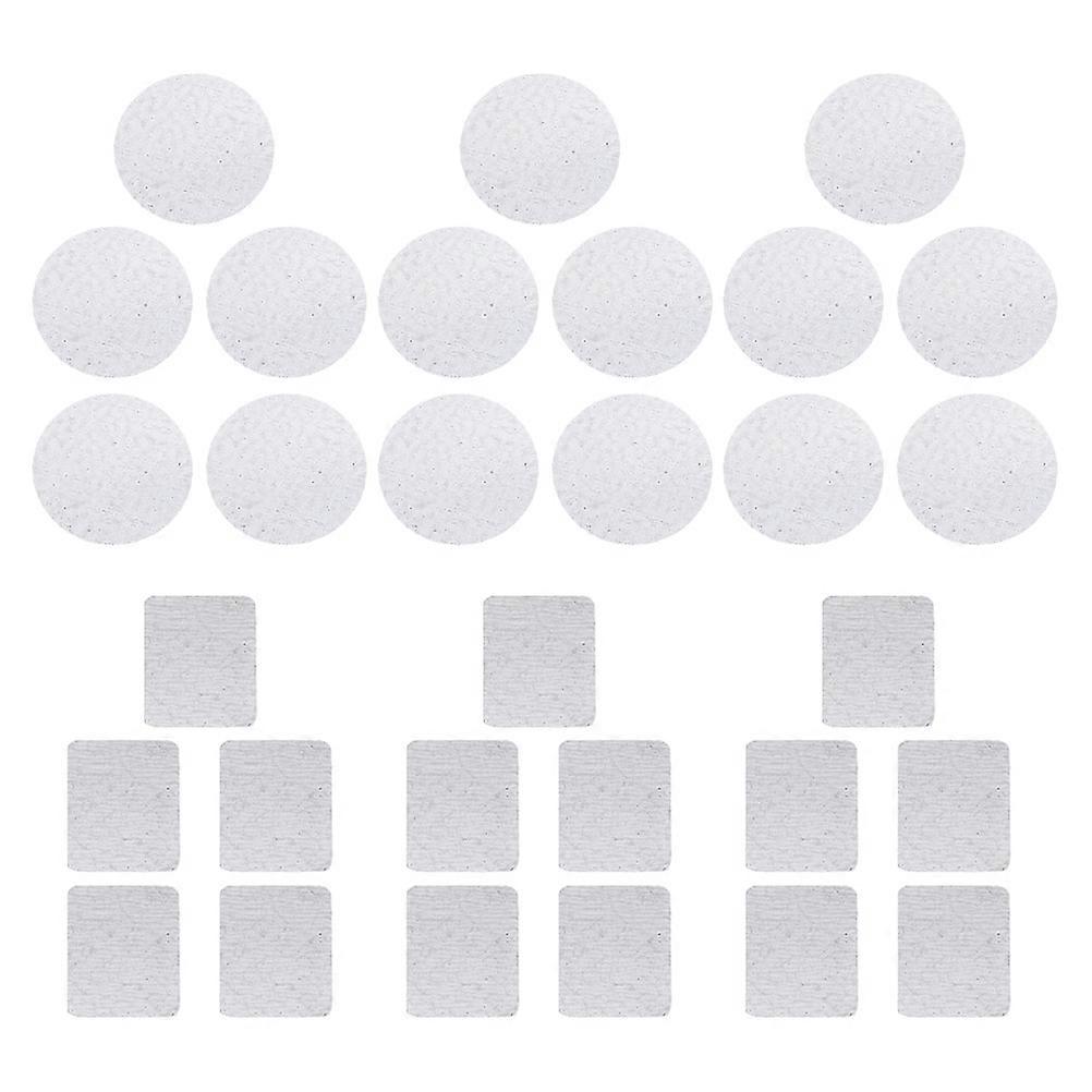 Empty Palette For Makeup Metal Stickers For Eyeshadow Palette Diy Makeup Enthusiasts Women 2.50X2.50X0.10CM Iron 30Pcs