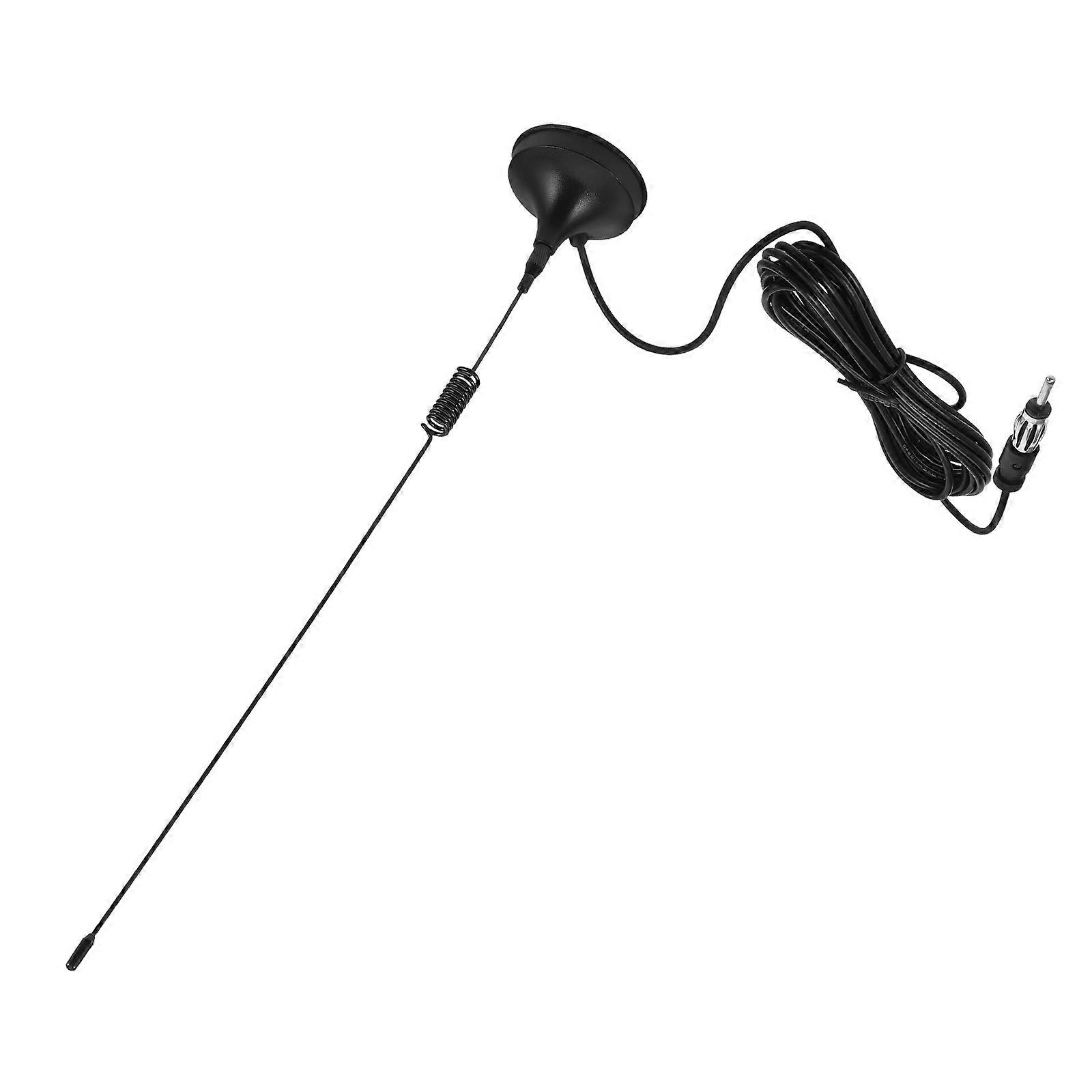 Magnetic Base Antenna Fm Reception High Gain Car Use Weatherproof 1Set