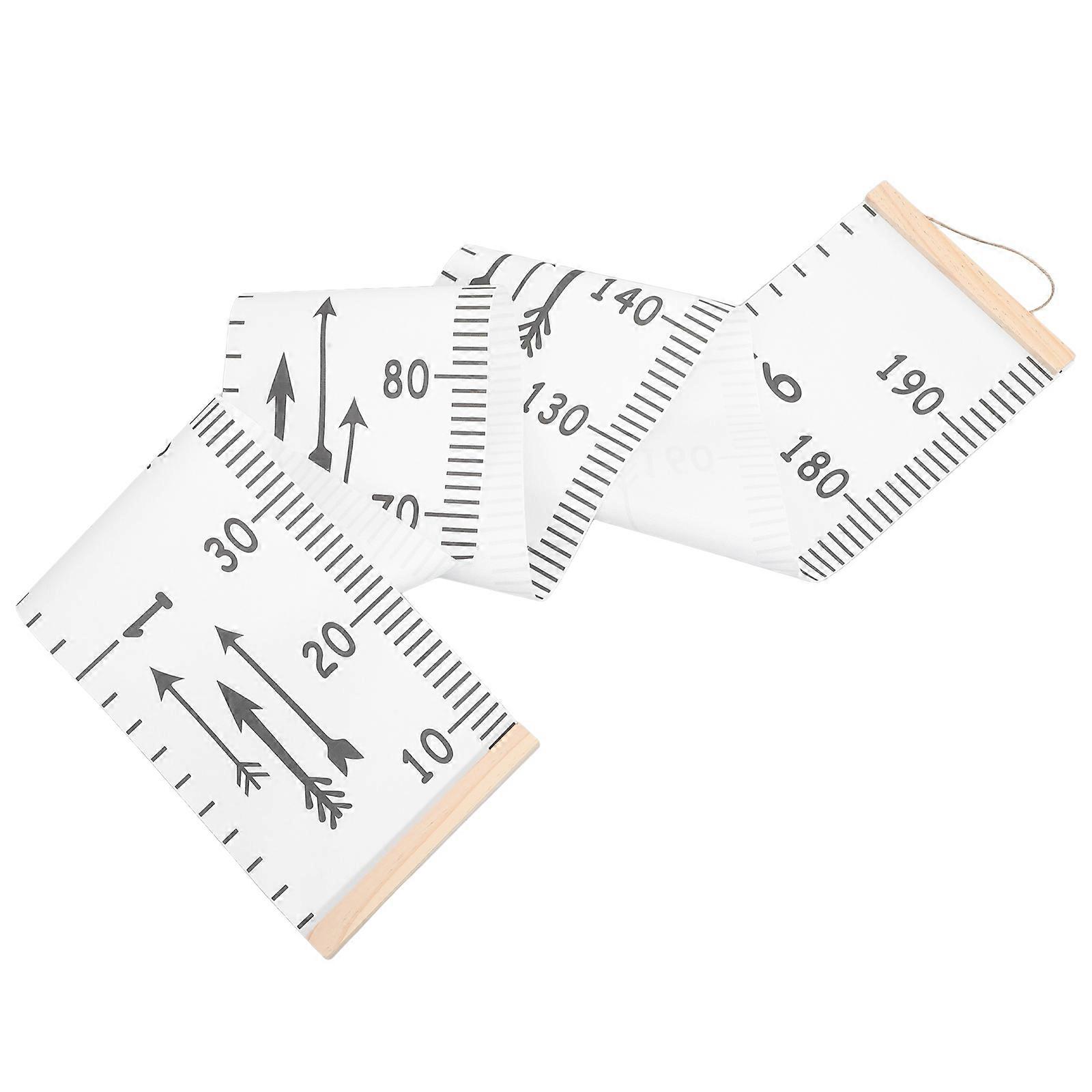 Height Chart Ruler Removable Wall Decor for Playroom – Cloth Growth Measurement Ruler Easy to Hang with Stylish Design for Accurate Height Tracking