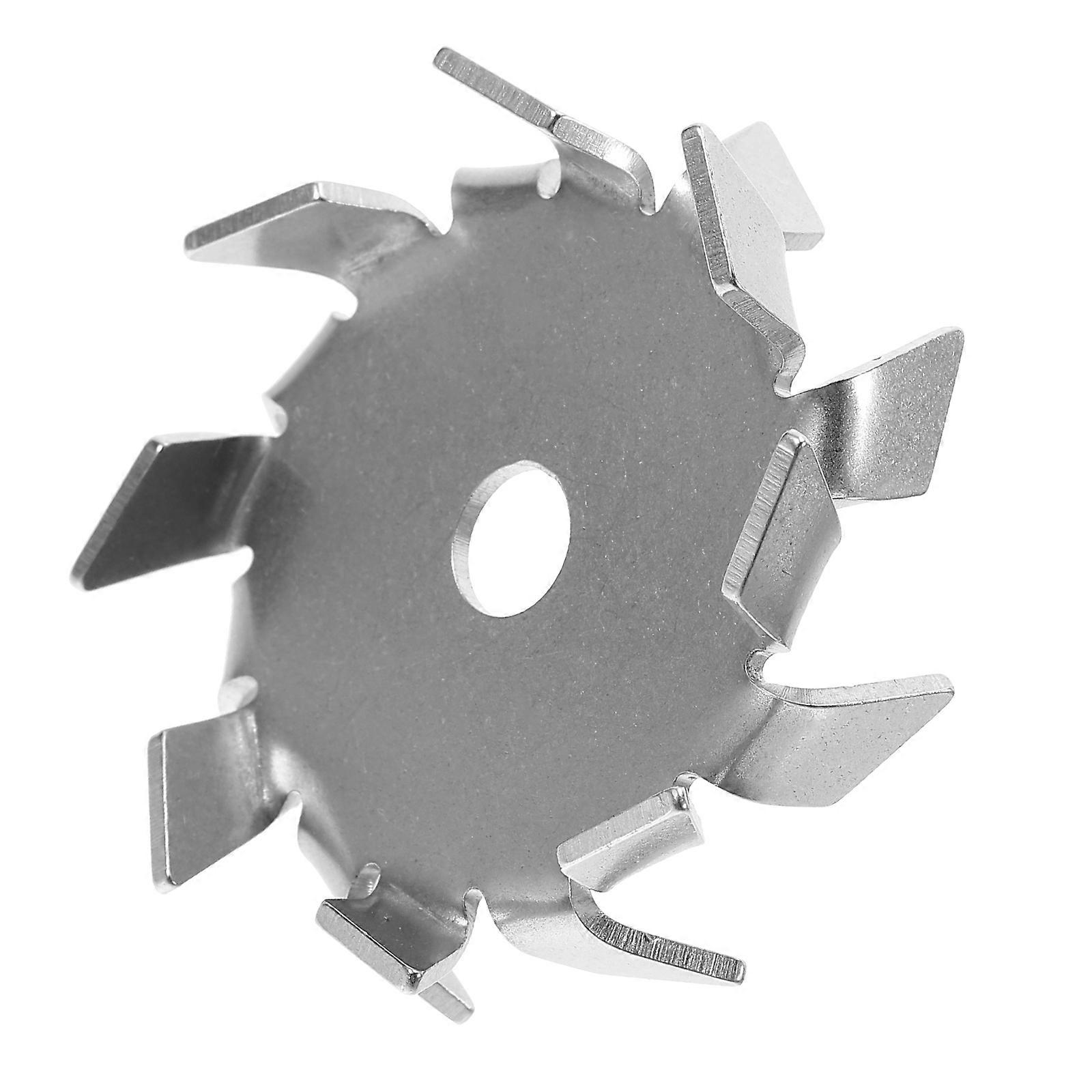 Laboratory Stirrer Stainless Steel Mixing Paddle For Chemical Experiments Silver 5.00X5.00X1.50CM 1Pcs