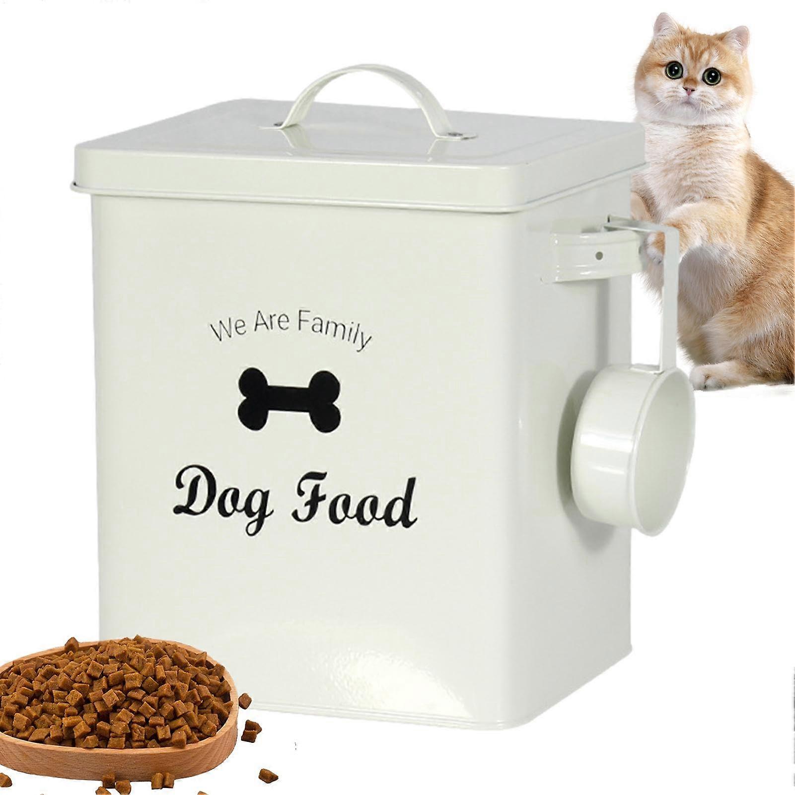 Cat food storage container Pet food storage container Sealed storage for pets Pet food storage tool included