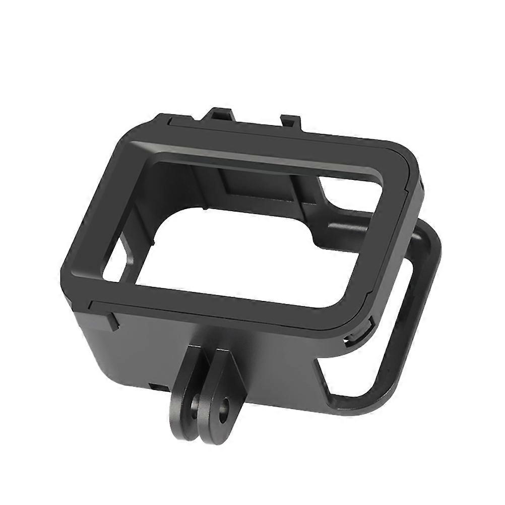 Action Camera Case Side Opening Protective Frame Compatible For GoPro Hero8 Black With Cold Shoe Mount Shock-resistant 1Pcs