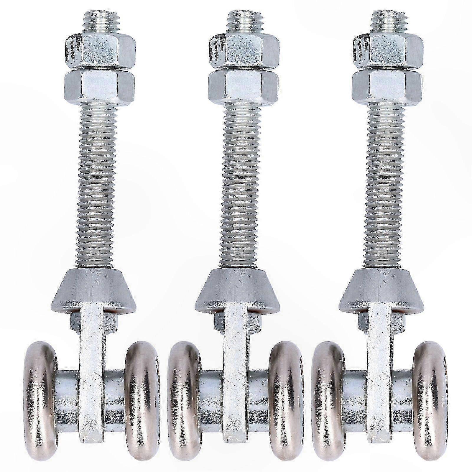 3-Pack 35mm Glass Door Sliding Roller Wheel Accessory Kit