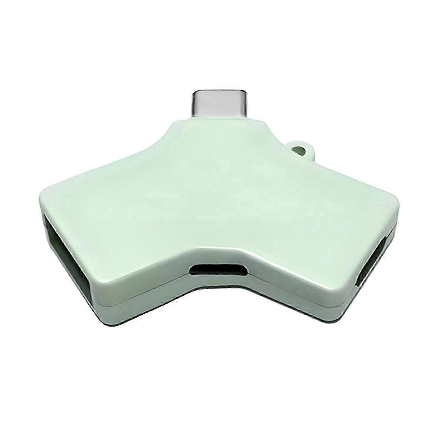 Type A Type-C Multi Function Hub USB 3.0 8Pin Type-C Port Data Transfer Charging Adapter