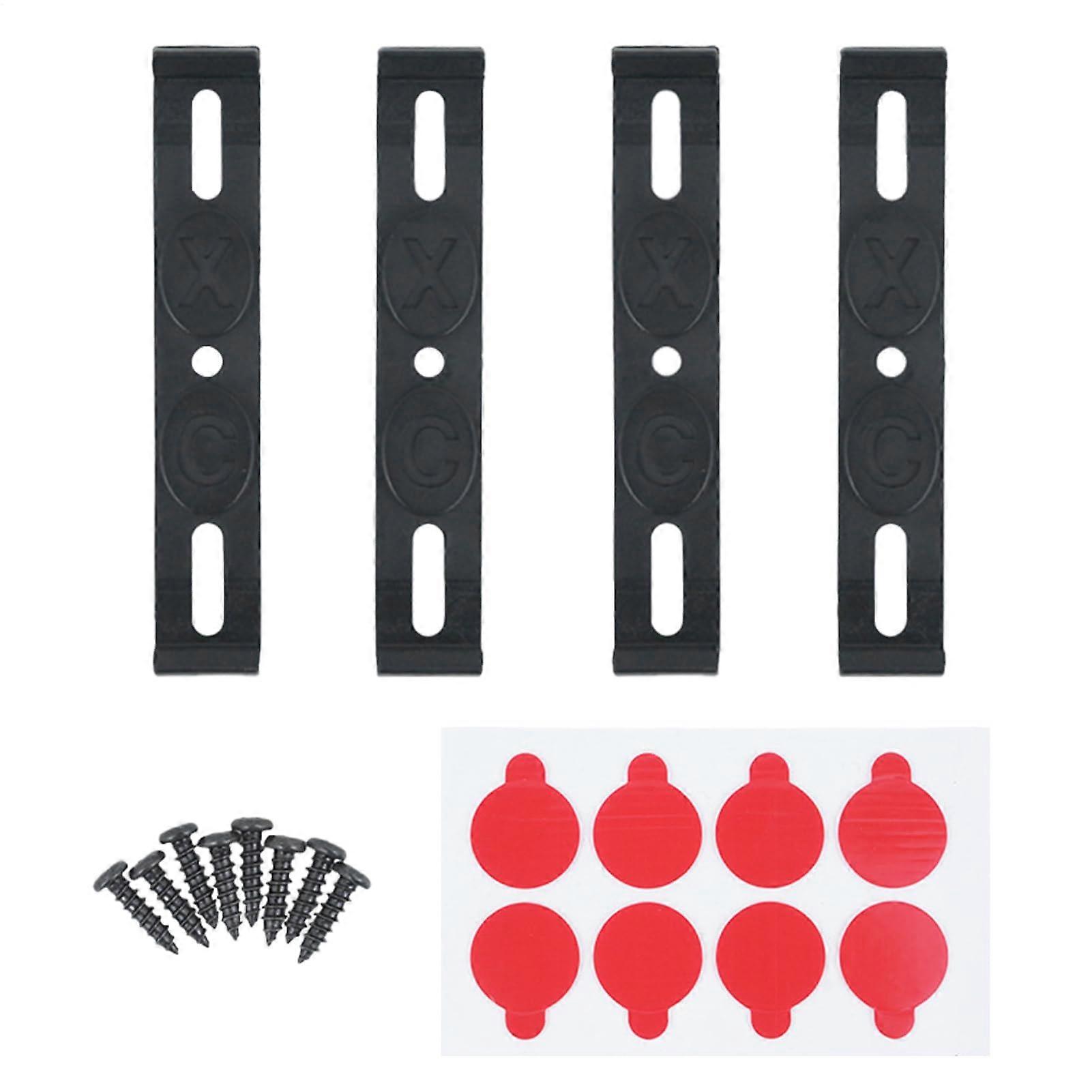 Frameless License Plate Holder Weatherproof Front And Rear Mounting Kit Rust-Resistant Durable Universal Fit