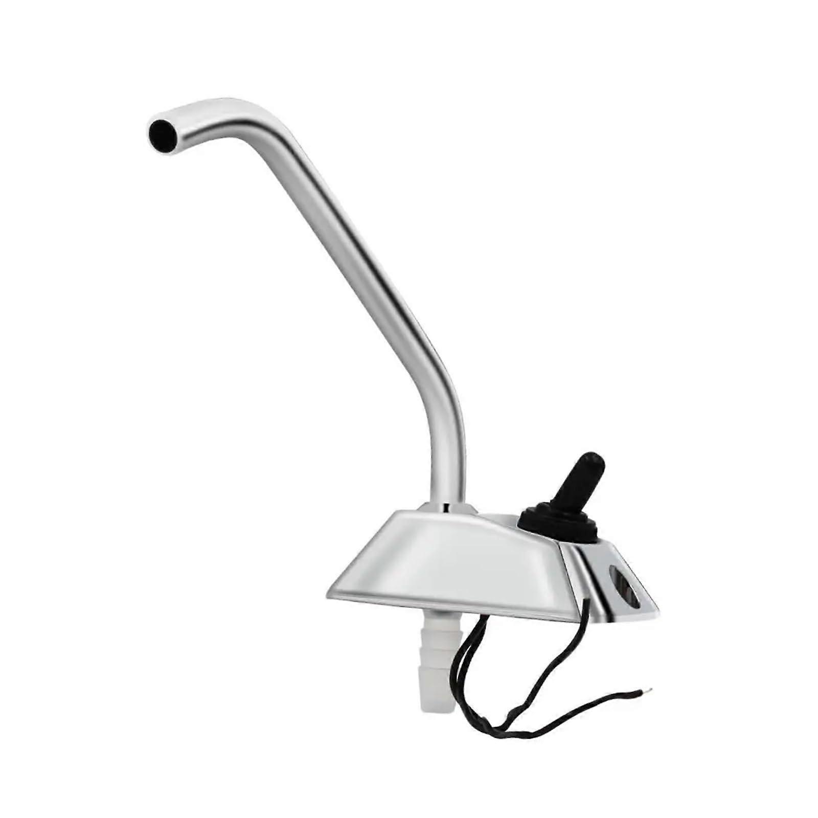 12V Full 360-Degree Rotation Faucet with Switch for Caravan Boat RV Modifications, Durable and Versatile Water Tap