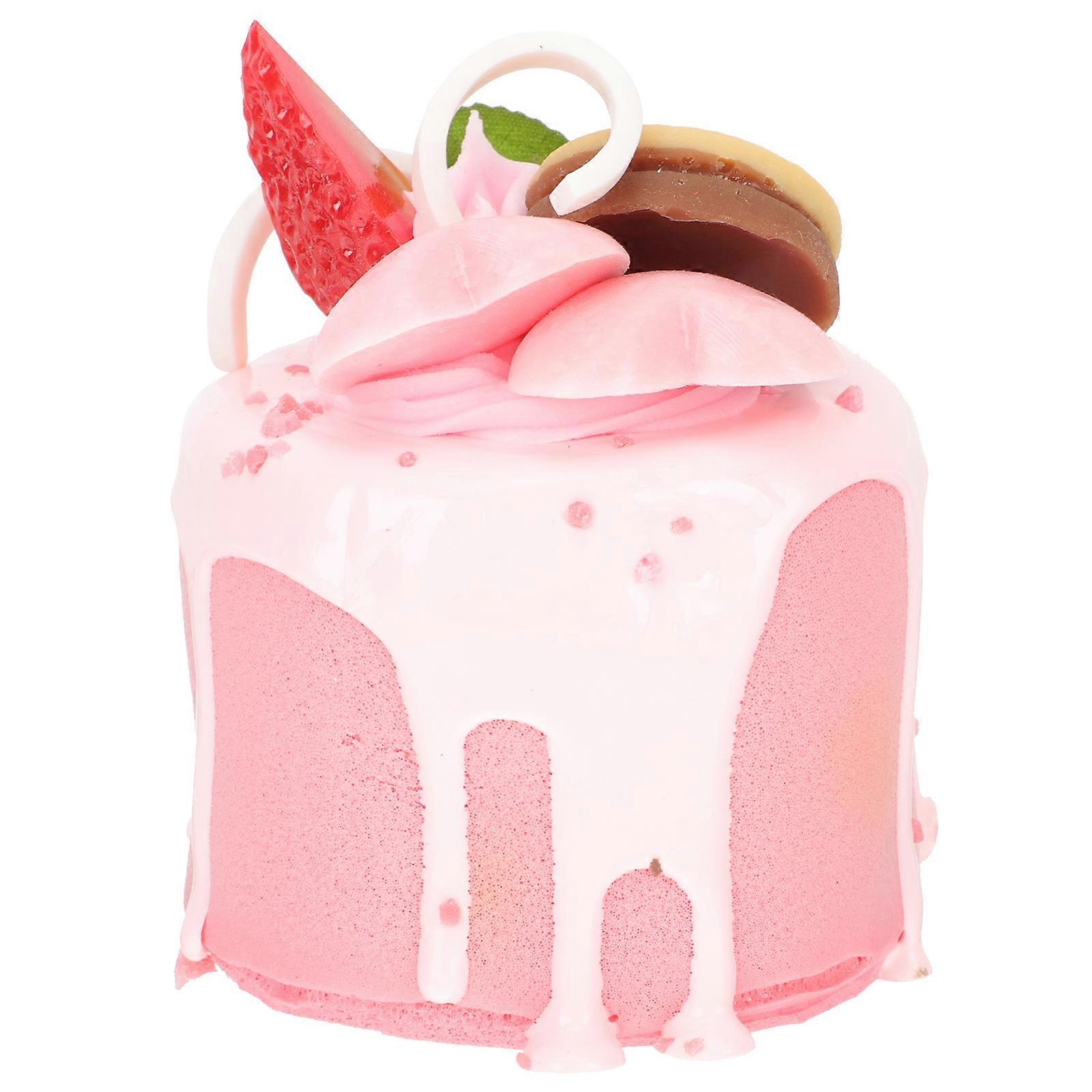Artificial Cake Decor Fake Simulation Model for Photography 1 Set Shop Supply