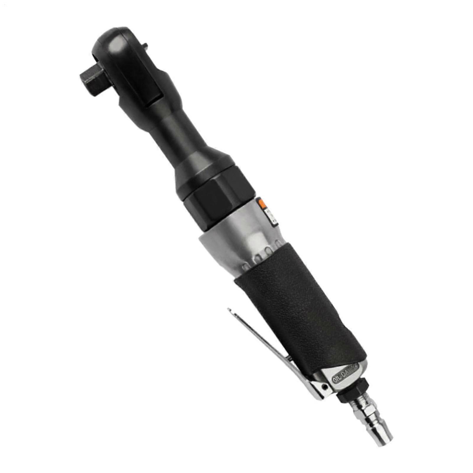 90Degree Pneumatic Impact Wrench  RightAngle Air Impact Tool  Black 1/2' Square Drive