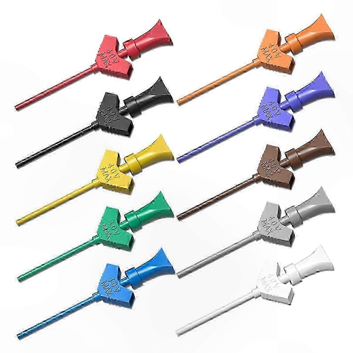 10Pcs Mini SMD IC Test Hooks for DIY Breadboard Projects