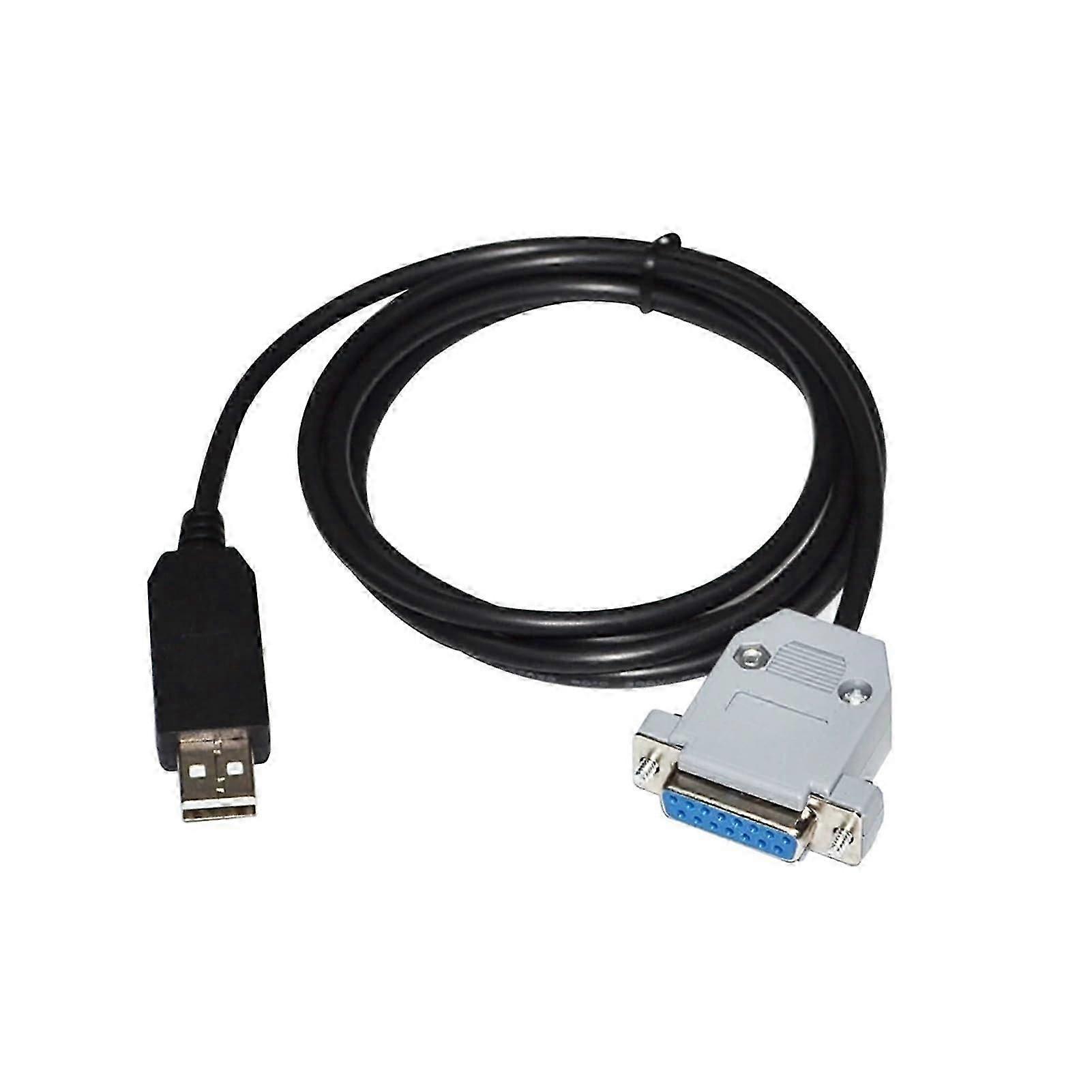 FTDI FT232RL CHIP USB to D-SUB 15-PIN DB15 Female Adapter RS232/RS485 Serial Communication Cable for TECAN CAVRO XCALIBUR Pump(5M,RS232 Signal)