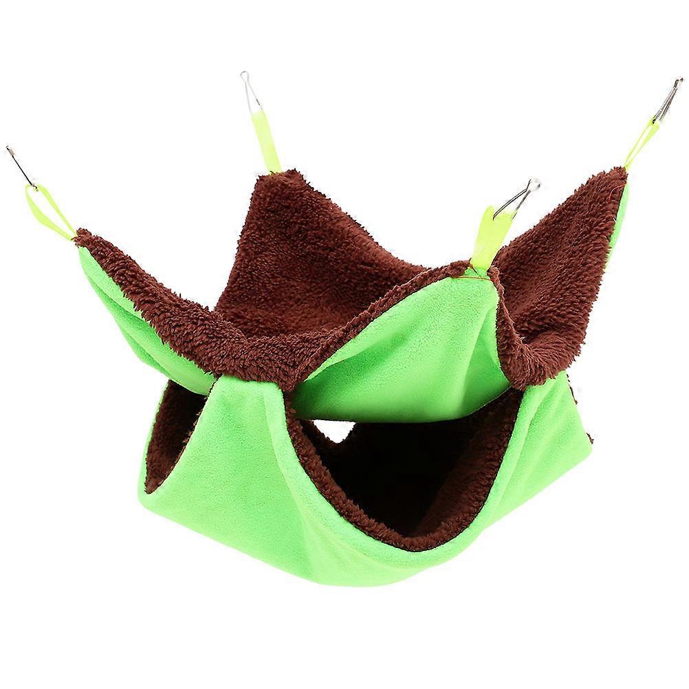 Comfortable Hamster Hideout Hammock For Pets In Indoor Environments Assorted Color Warmth 1Pcs