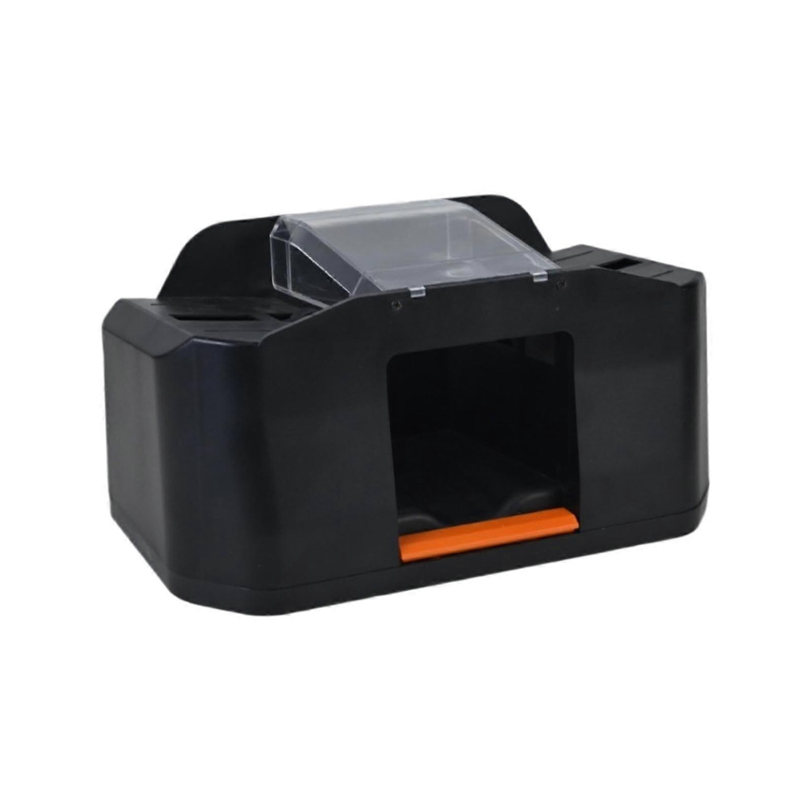 Automatic Card Shuffler, Fast Poker Shuffling Machine, USB Rechargeable