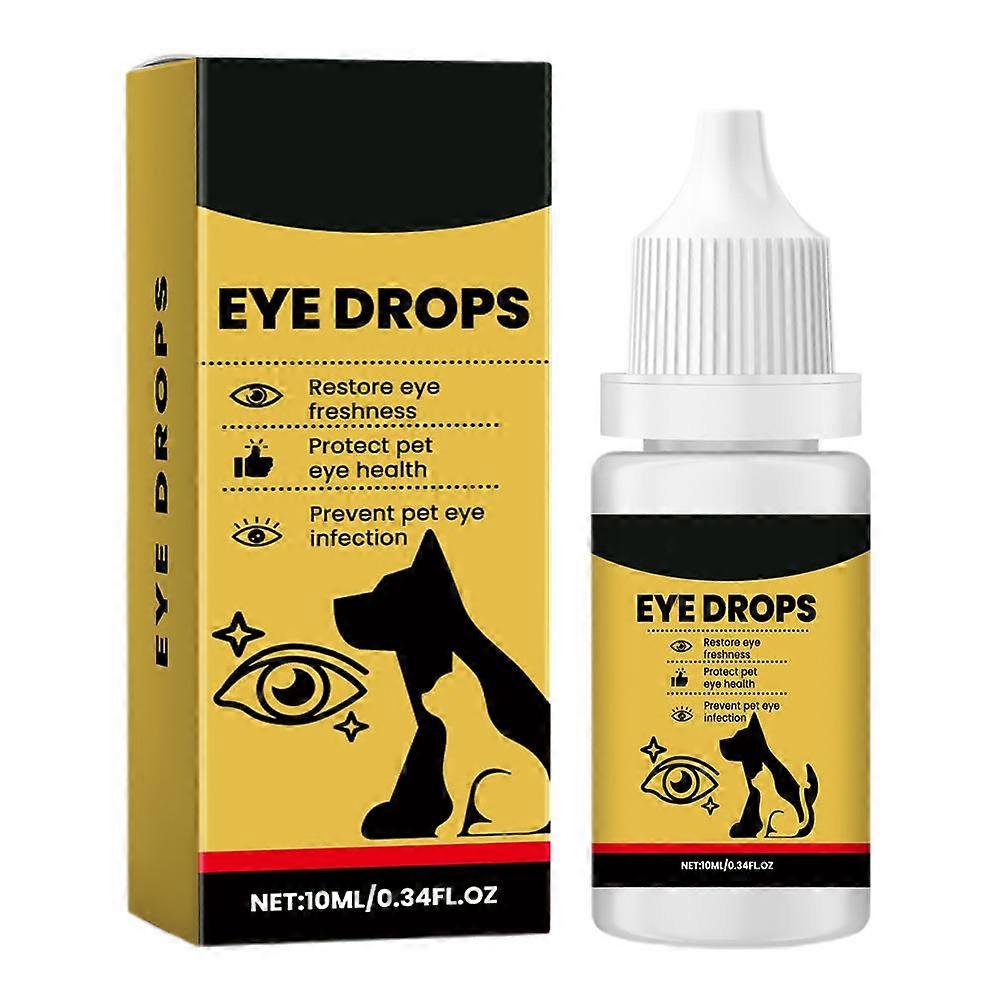 Pet Eye Drops Relieving Discomfort Symptoms Daily Gentle Cleaning Moisturizing
