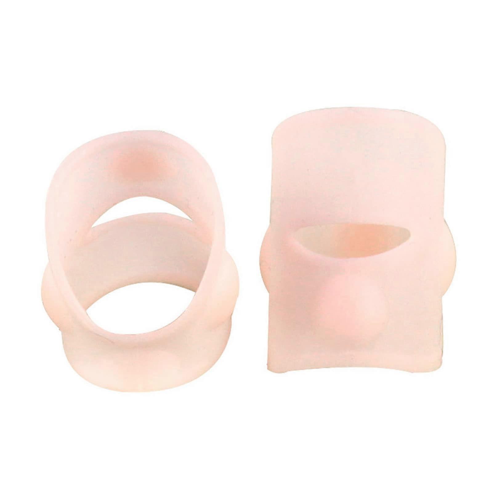 Ingrown Toenail Correction High Elastic Soft Silica Gel Toe Caps For Home Use Skin Color